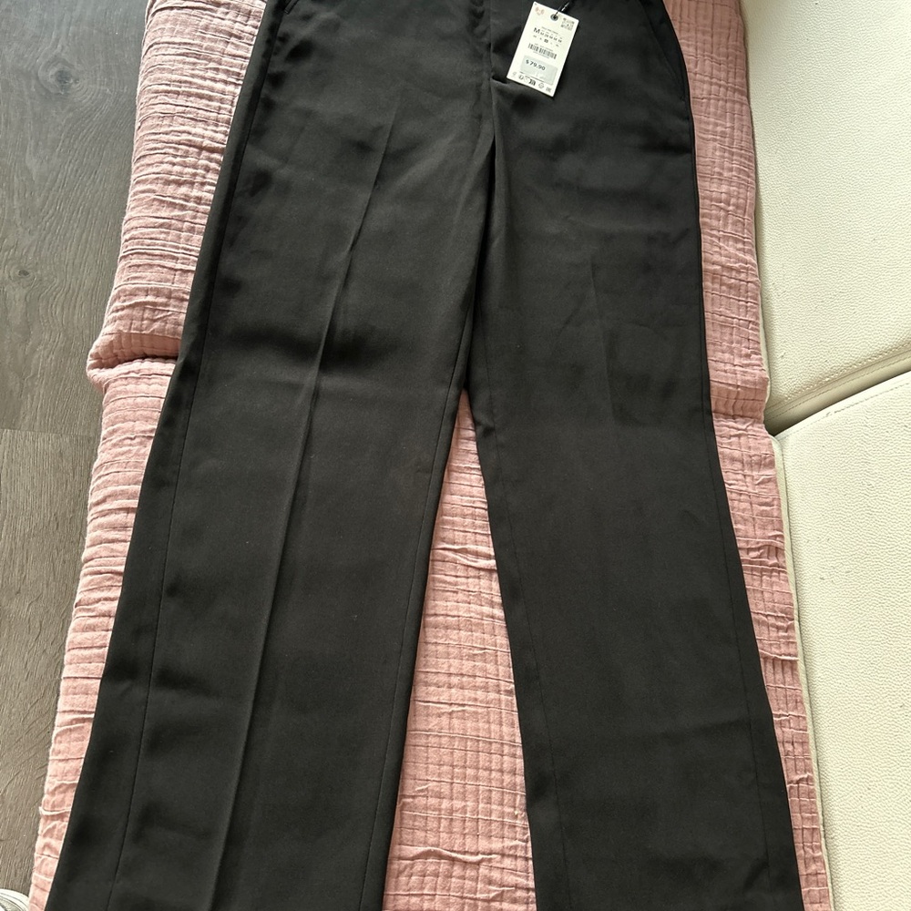 Zara NWT Black Women's Pants